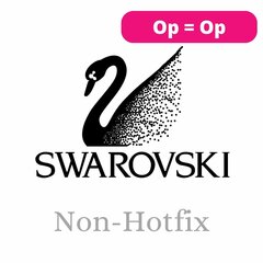 Swarovski plakstenen