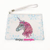 Diamond Painting Etui Groot / Mini Tasje - Eenhoorn 20x16 cm