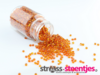 Rocailles kralen (2 mm) Transparant Oranje (27 gram) per potje ROCP2003 met logo
