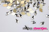 Ruitje 7 mm Crystal Non hotfix Rhinestones figuren Superior Glamour kwaliteit  met logo