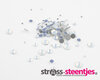 White Opal SS 6 Superior Glamour Hotfix steentjes (per 144 stuks) met logo