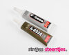 F6000 lijm 15 ml. met naaldafsluiting (groene tube) met logo