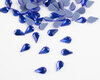 Druppel Vlak 8 mm Sapphire Hotfix Rhinestones Figuren Superior Glamour (010) 