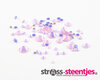 Pink Opal SS 10 Superior Glamour Hotfix steentjes (per 144 stuks) met logo