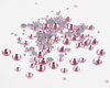 Light Rose SS12 Superior Glamour kwaliteit Hotfix steentjes zonder logo