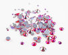Fuchsia AB SS12 Superior Glamour kwaliteit Hotfix steentjes zonder logo