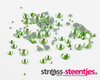 Peridot SS12 Superior Glamour kwaliteit Hotfix steentjes 