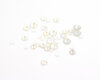 Neon Glitter White SS 30 Superior Glamour Hotfix steentjes (per 36 stuks)
