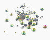 Rainbow SS 20 Premium DMC kwaliteit Hotfix steentjes