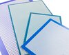 Hotfix patroonplaat SS16 blauw 20x30 cm combinatie van 4 verschillende patroonplaten