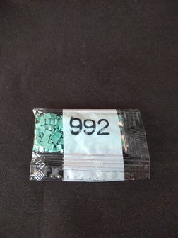 Diamond Painting - Losse vierkante steentjes kleurcode 992