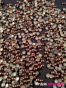 Hotfix Dome Studs SS 16 Kleur Bruin