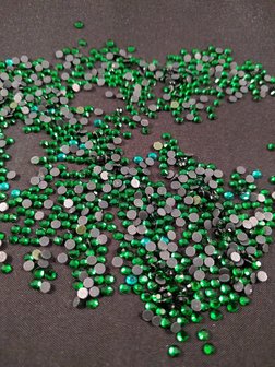 hotfix steentjes budget kwaliteit ss 10 kleur emerald