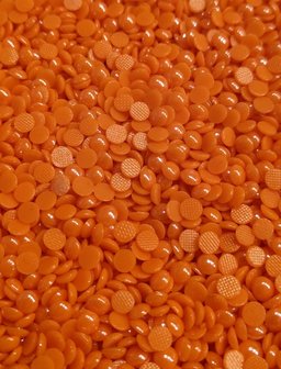 Hotfix Ceramic Parels SS10 Kleur Oranje