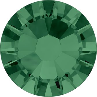 Swarovski non-hotfix steentjes kleur Emerald (205) SS34