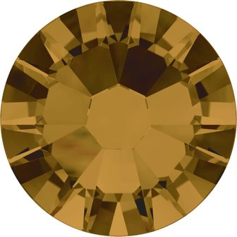 Swarovski non-hotfix steentjes kleur Topaz (203) SS34