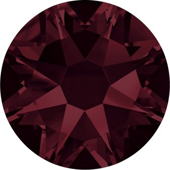 Swarovski non-hotfix steentjes kleur Burgundy (515) SS30