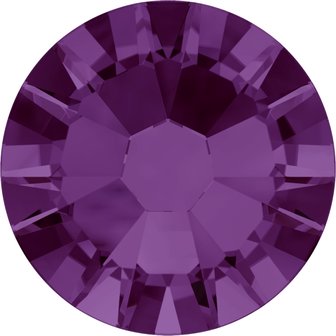 Swarovski non-hotfix steentjes kleur Amethyst (204) SS20