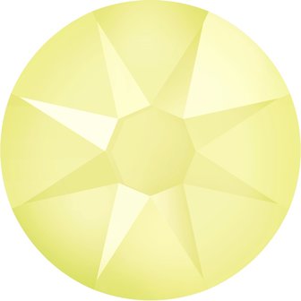 Swarovski non-hotfix steentjes kleur Crystal Powder Yellow (001L101) SS12