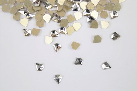 Diamantje 5 mm Crystal Non hotfix Rhinestones figuren Superior Glamour kwaliteit  