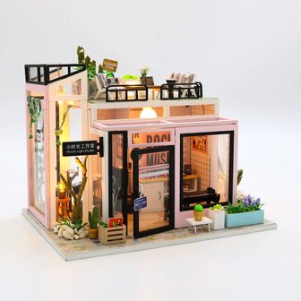 Mini Dollhouse - Muziekstudio - Houguang Studio