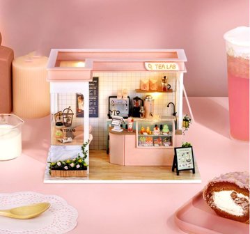 Mini Dollhouse - Shop - Sunshine Tea Station