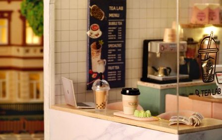 Mini Dollhouse - Shop - Sunshine Tea Station OP=OP