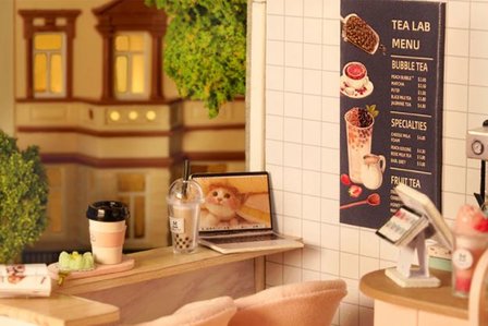 Mini Dollhouse - Shop - Sunshine Tea Station OP=OP