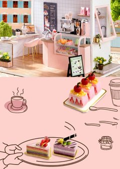 Mini Dollhouse - Shop - Sunshine Tea Station OP=OP