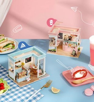 Mini Dollhouse - Shop - Sunshine Tea Station