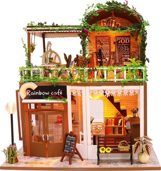 Mini Dollhouse - Shop - Rainbow Caf&eacute;