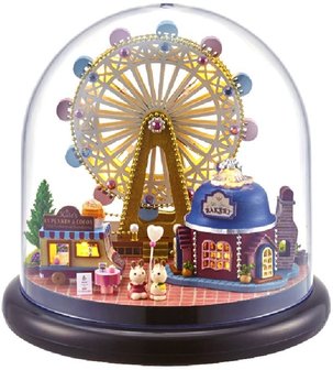 Mini Dollhouse - Together Around Globe - Happiness Ferris Wheel