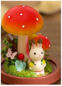 Mini Dollhouse - Mini Stolpje - Magic Forest haasje