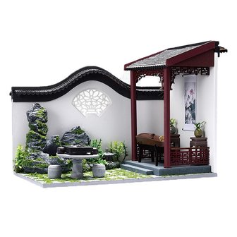 Mini Dollhouse - Cute Room - Chinese Courtyard / binnenplaats (Deel B)