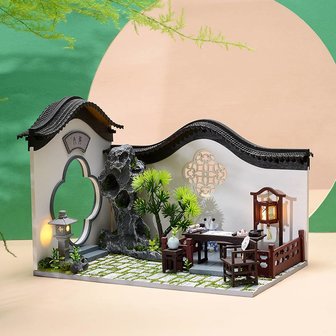 Mini Dollhouse - Cute Room - Chinese Courtyard / binnenplaats sfeerfoto