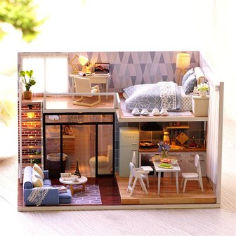 Mini Dollhouse - Appartement - Blue Times sfeerfoto