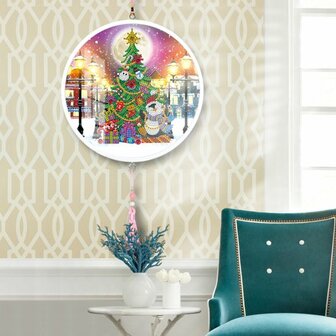 Diamond Painting Wandornament - Kerstboom