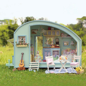 Mini Dollhouse - Caravan - Time Travel sfeerfoto