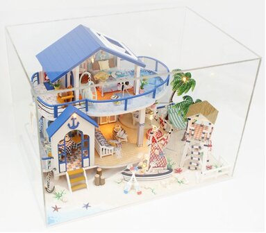 Mini Dollhouse - Villa - Legend of the Blue Sea met stofhoes