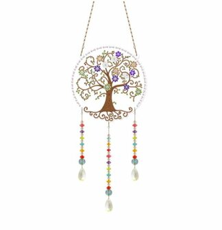 Diamond Painting Windgong (Wind Chimes) - Bloemenboom