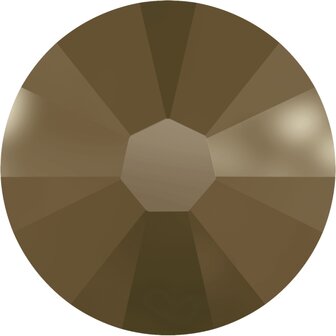 Swarovski hotfix steentjes kleur Crystal metallic Lt.Gold (001MLGLD) SS34