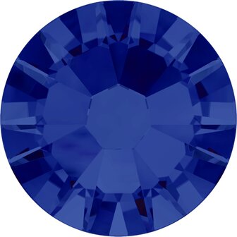 Swarovski hotfix steentjes kleur Crystal Meridian Blue (001MBLUE) SS34