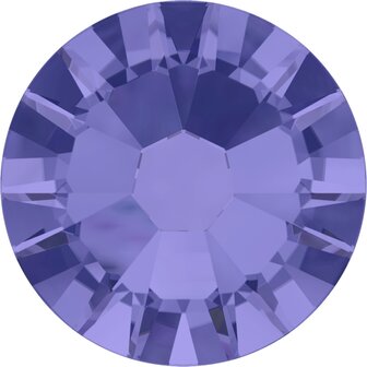 Swarovski hotfix steentjes kleur Tanzanite (539) SS 12