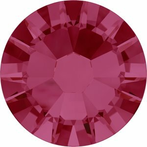 SS12 Indian Pink AB Swarovski hotfix steentjes OP=OP