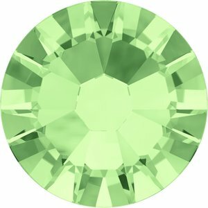 SS12 Chrysolite Swarovski hotfix steentjes OP=OP