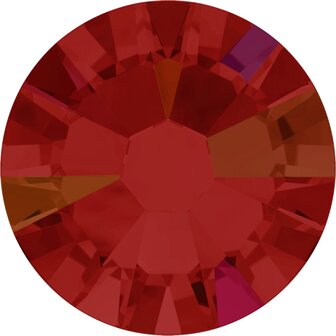 Swarovski hotfix steentjes kleur Light Siam AB (227 AB) SS 12