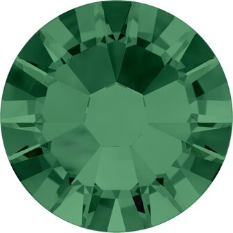 Swarovski hotfix steentjes kleur Emerald (205) SS 12