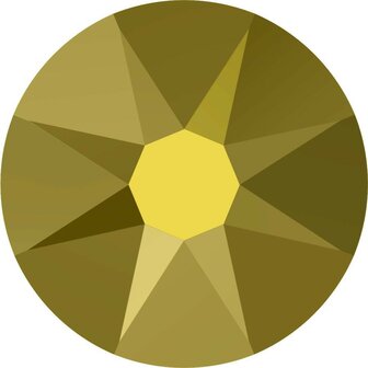 Swarovski non-hotfix steentjes kleur Crystal Aurum (001AU) SS40