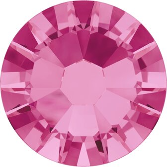 Swarovski non-hotfix steentjes kleur Rose (209) SS10