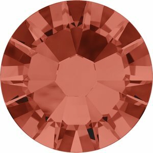 SS20 Padparadscha Swarovski hotfix steentjes OP=OP